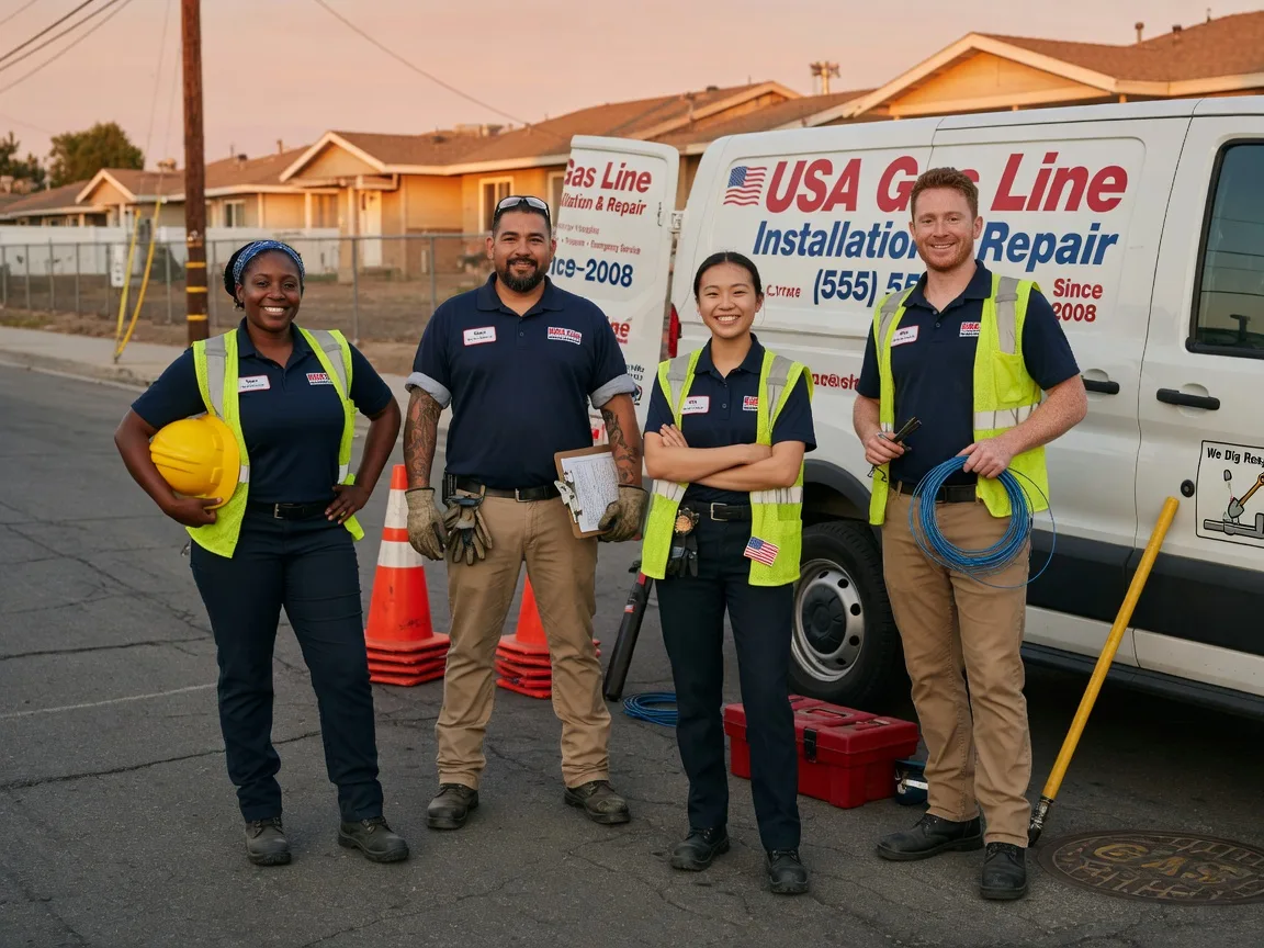 Gas Line Installation company in Linch, WY